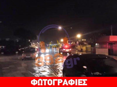 Ολονύχτια μάχη με τα νερά και τις λάσπες στην Ηγουμενίτσα